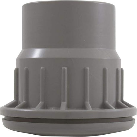 Gray fiberglass wall fitting with flush eyeball