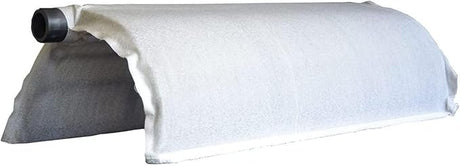Pleatco universal D.E. filter grid set with white fabric sleeves and black connector end