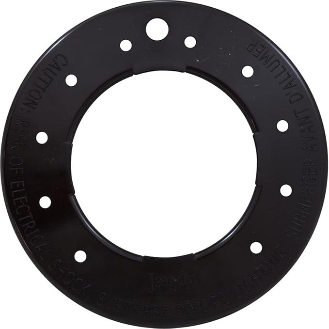 Jandy Spa Light Black Plastic Face Ring, Pool RGBW LED || R0791403