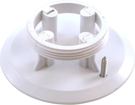Floor Inlet Fitting Cover with Screw White || 25527-100-100