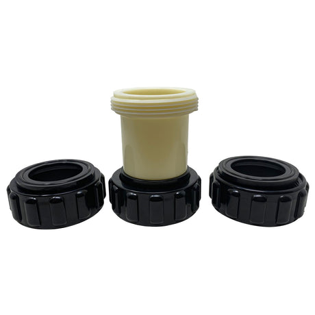 Pentair iChlor 15 salt cell bundle with black threaded union nuts and power pack connector