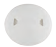 Pentair A&A 542517 white DekClor/Whispa deck lid with collar, manufacturer catalog image.