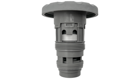 Light gray Pentair In-Floor jet spinner with rubber mold assembly