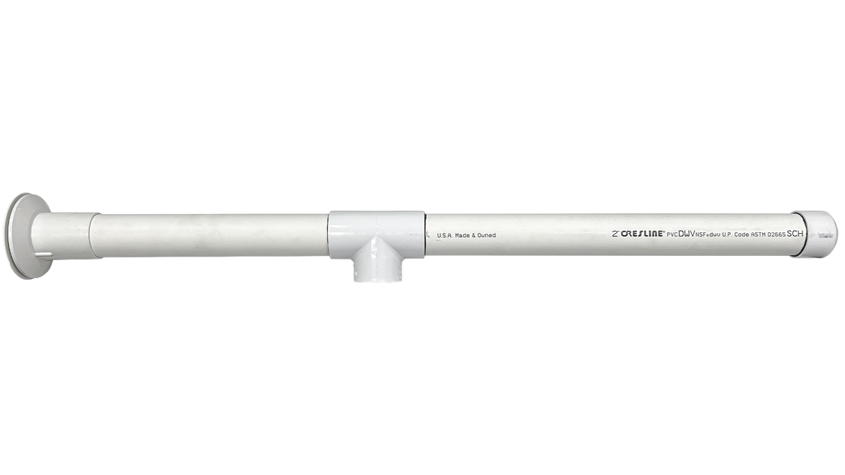 44" Complete Vinyl Splashdown Water Jet (White) - Pentair In-Floor(A&A) | 582411