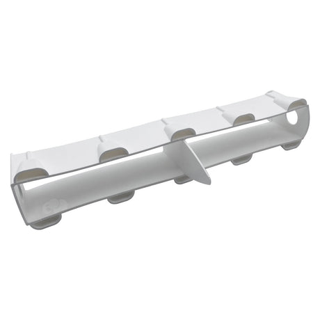 White Polaris Vac-Sweep replacement jet sweep head for 165/65 pool cleaner, WS-6-210-00