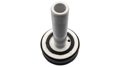 Polaris Vac-Sweep replacement piston assembly with gray tube and black rubber seal
