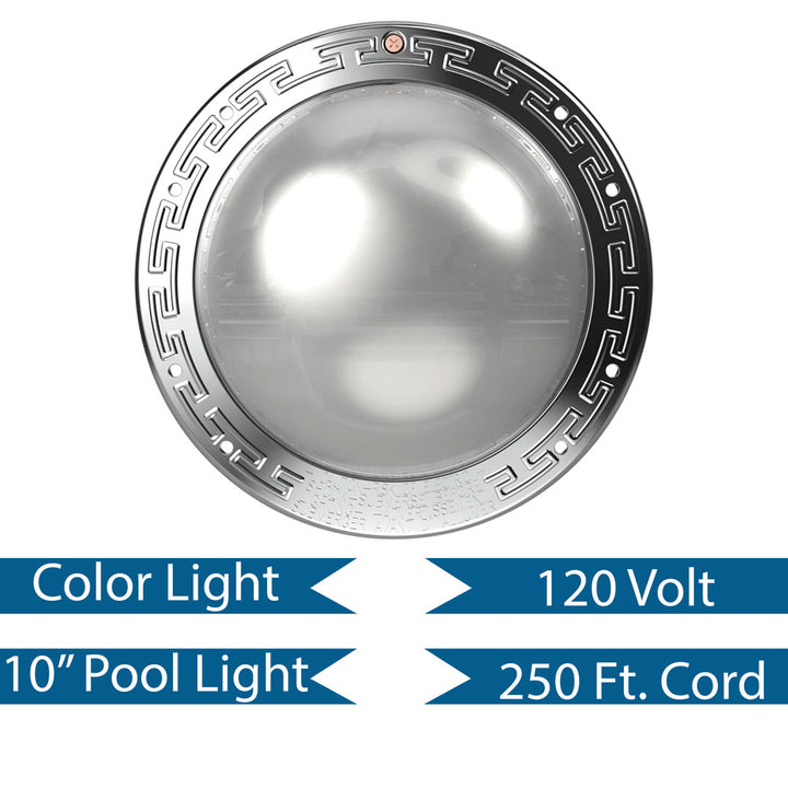 Pentair 250' 120V Color Pool IntelliBrite Architectural Series Light | 602206