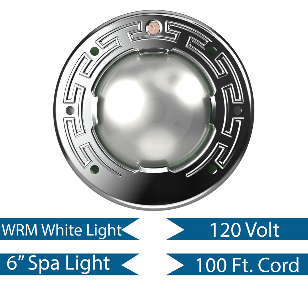 Pentair 100' 120V Warm White Spa IntelliBrite Architectural Series Light | 602227