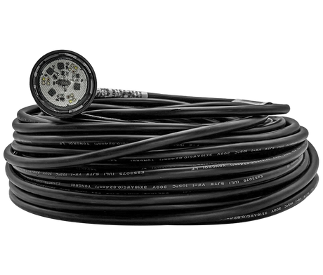 Pentair IntelliVibe Micro Light with coiled 50-foot cord and round LED light head