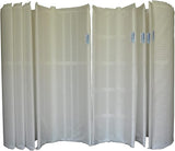 Pleatco Universal Grid Set (7 Full + 1 Half) for 60 Sq. Ft. D.E. Filters | 11" x 30" | PFS3060-EC