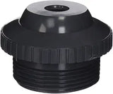 1.5" MPT Dark Gray Hydrostream Fitting with 0.5" Opening || 25552-207-000