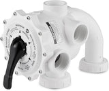Pentair 261055 Multiport Valve for Triton And Quad D.E. Filters, 2 Inch, 7 1/2 Inch Centerline,White | 261055