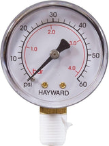 HAYWARD Pressure Gauge - 1/4" Btm Mt | HCXFPGB1000