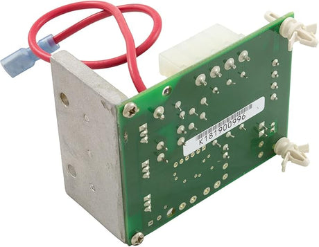 Pentair SCG replacement circuit board assembly with red wiring and metal bracket