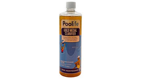 Poolife Gold Medal Clarifier pool maintenance bottle, 32 oz