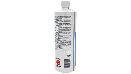 White Poolife NST Patrol pool chemical bottle with label and safety instructions on a white background