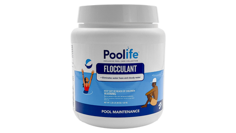 Poolife Flocculant pool maintenance container, 2.25 lb jar