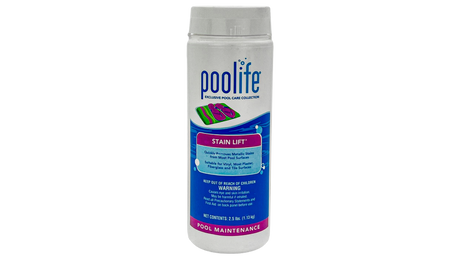 Poolife Stain Lift 2.5 lb pool stain remover bottle
