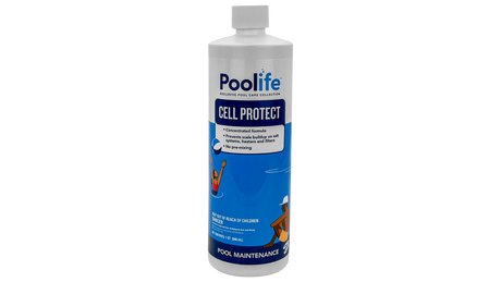 Poolife Cell Protect pool maintenance bottle, 32 fl oz