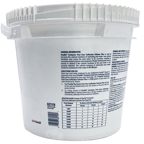 Poolife Calcium Plus 25 lb pail for raising pool water calcium hardness
