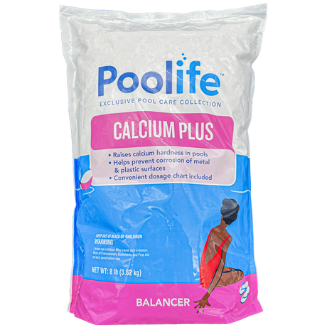 Poolife Calcium Plus pool water balancer, 8 lb bag