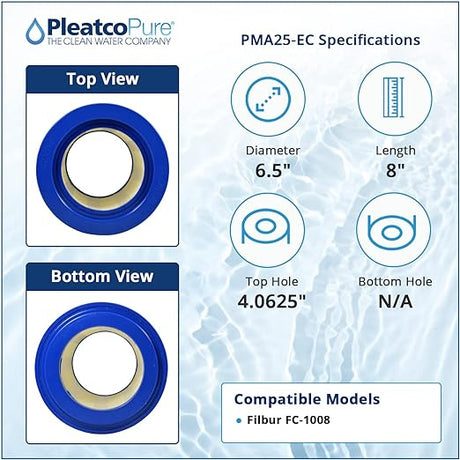 Pleatco Master Spas Filter Cartridge Replacement | PMA25-EC
