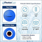 Pleatco Cal Spa Victory 60 Filter Cartridge Replacement