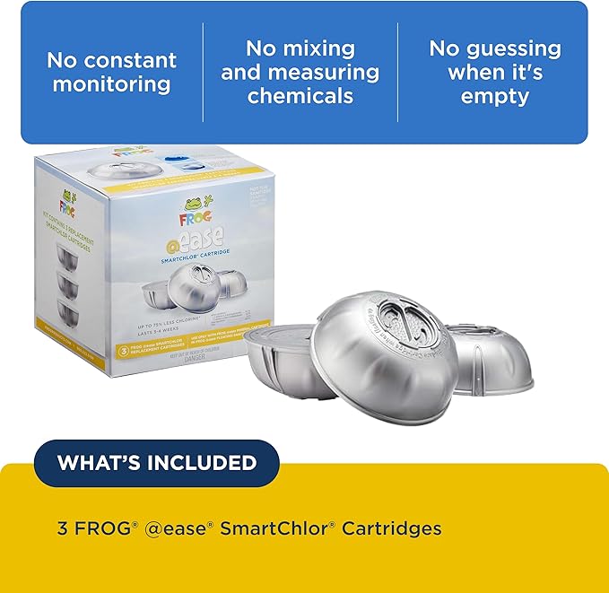 FROG @ease Floating SmartChlor Cartridge 3 Pack | 01-14-3258