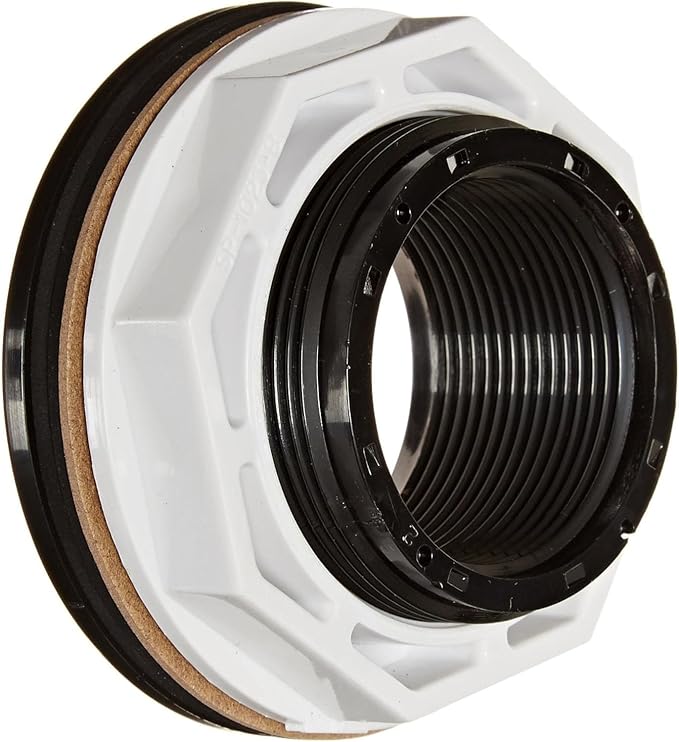 Black Vinyl Inlet/Outlet Wall Return Fitting || 25550-004-000