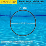 O-Ring, #436 BN50 - 6" Trap Lid | 805-0436