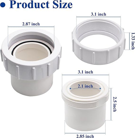 Pentair Kit Adaptor Union Replacement | 178733Z