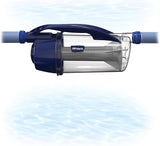 Polaris Cyclonic XL Leaf Catcher attached to a pool vacuum hose