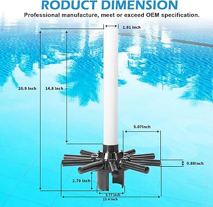 Lateral Assembly with Center Pipe | SX180DA