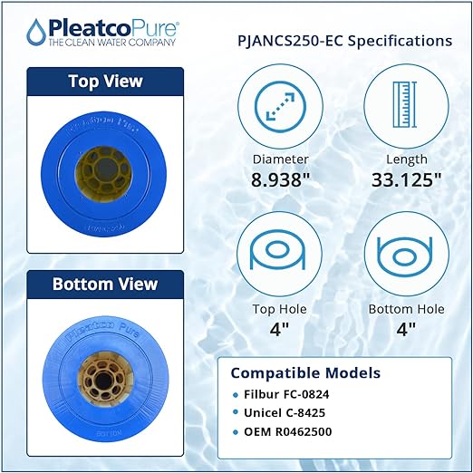 Pleatco Jandy Industries CS250 Filter Cartridge Replacement