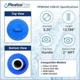 Pleatco Cal Spas Low Flow Recirc 48SF Filter Cartridge Replacement