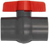 Hayward 1 1/2” PVC COMPACT BALL VLVSOC || QVC1015SSEG