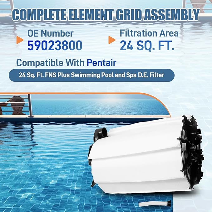 Pentair Element Assembly Complete 24 VGF | 59023800