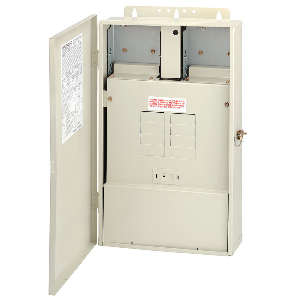 Intermatic 100A Load Center Only with 300 W Transformer, 8-Breaker Spaces | T40000RT3