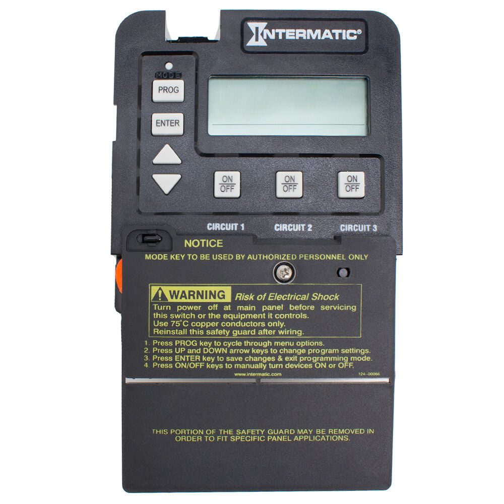 Intermatic 24-Hour Time Control, 3-Circuit, Mechanism Only | P1353ME