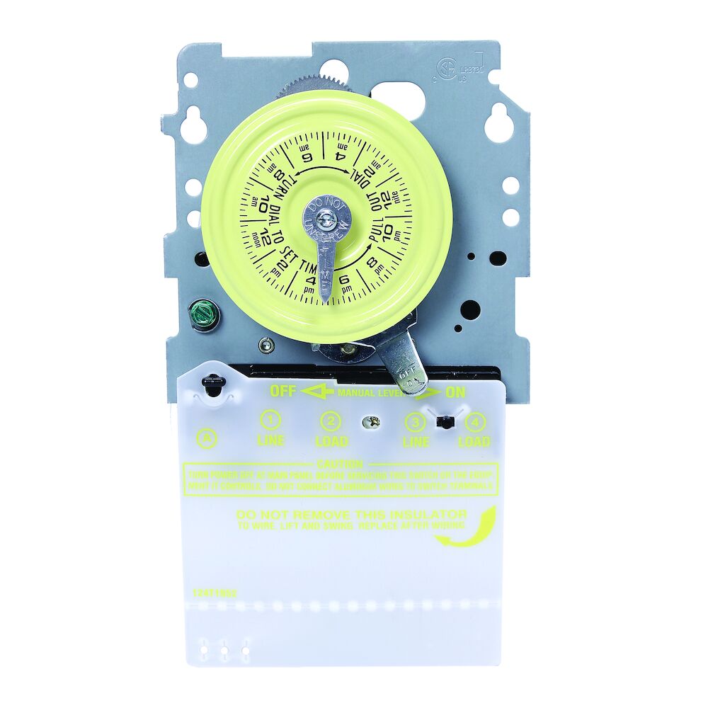 Intermatic 24-Hour 120V Mechanical Time Switch, DPST | T103M