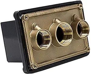 Pentair Junction Box Brass Base w/ Polycarbonate Cover- 3/4 in.x 1 in. x 3/4 in. ports|| 78310700