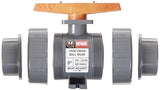 3" PVC True Union Ball Valve Threaded Ends w/ EPDM | TB1300TE