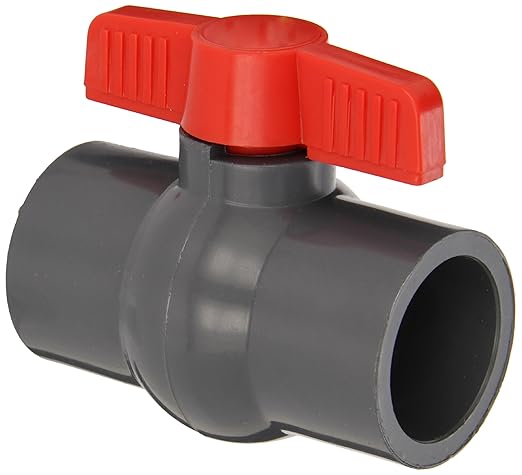 Hayward 1 1/2” PVC COMPACT BALL VLVSOC || QVC1015SSEG