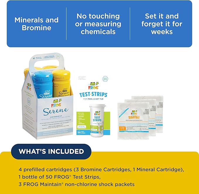 FROG Serene Cartridge Kit (3 Bromine/ 1 Mineral)b | 01-14-3856