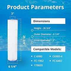 Pentair CRTG Replacement Quad DE 80 | 178655Z