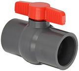 Hayward 1" Grey Compact Ball Valve || QVC1010SSEG