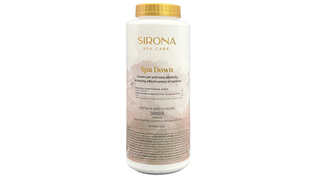 Sirona Spa Care Spa Down 2.5 lb bottle with gold cap