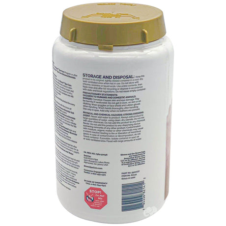 Sirona Activate Granular 5 lb container with gold lid and product label on white background