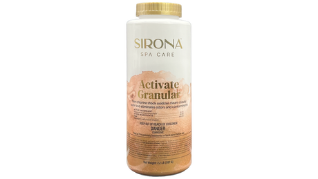 Sirona Spa Care Activate Granular 2.2 lb bottle with gold cap