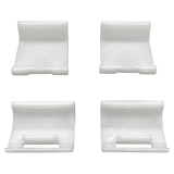 Hayward Poolvergnuegen 4-Wheel Rear Skirt Kit (4-Pack)(White) | 896584000-105